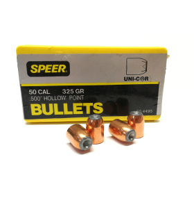 Speer Cal. 50 Hollow Point...