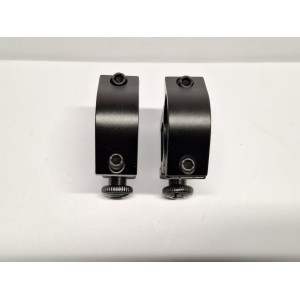 Coppia anelli ø 26 mm / 1"  H 17 mm per basi Weaver