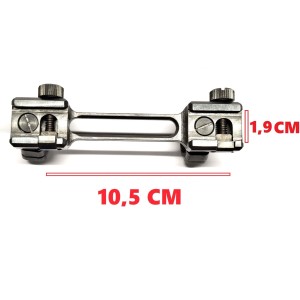 CZ ZKK 600 - ATTACCO MONOPEZZO - anelli da 1" / 26 mm