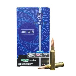 Fiocchi 308 Win EXACTA LINE / PALLA Sierra M. King  DA 168 grs HPBT