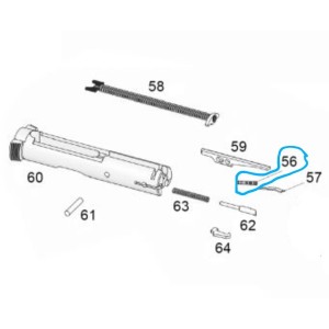 RUGER Rebound (Firing Pin) Spring MARK I / II / III / IV 22/45