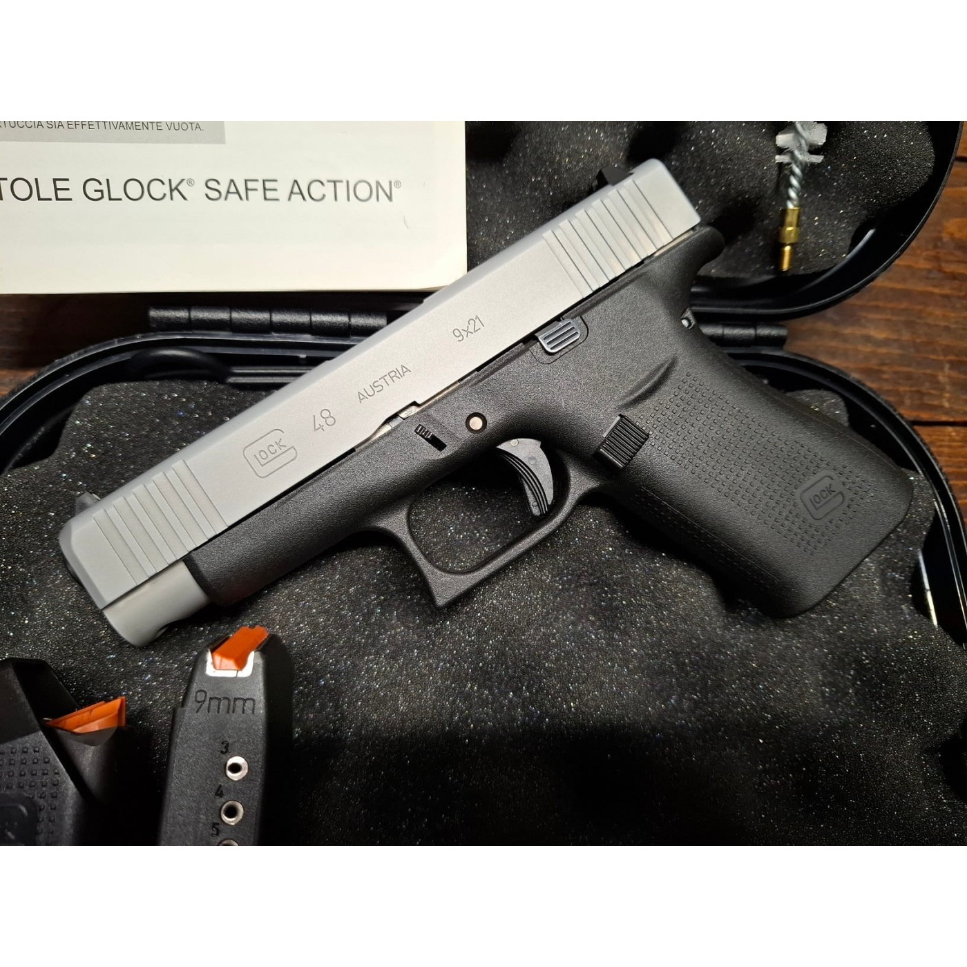 Glock 48 Silver 9x21