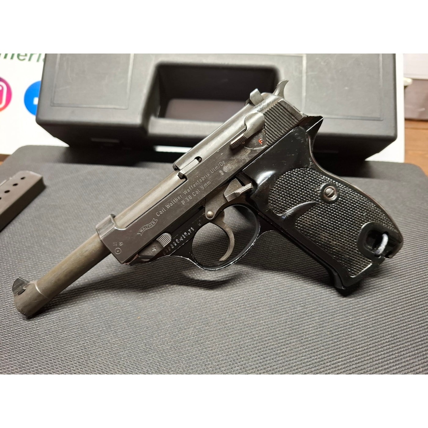 Walther P38 Waffenfabrik Ulm/Do 9x21