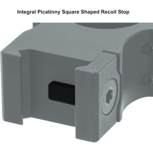 UTG PRO P.O.I. DIAMETRO 1" PER BASI Picatinny