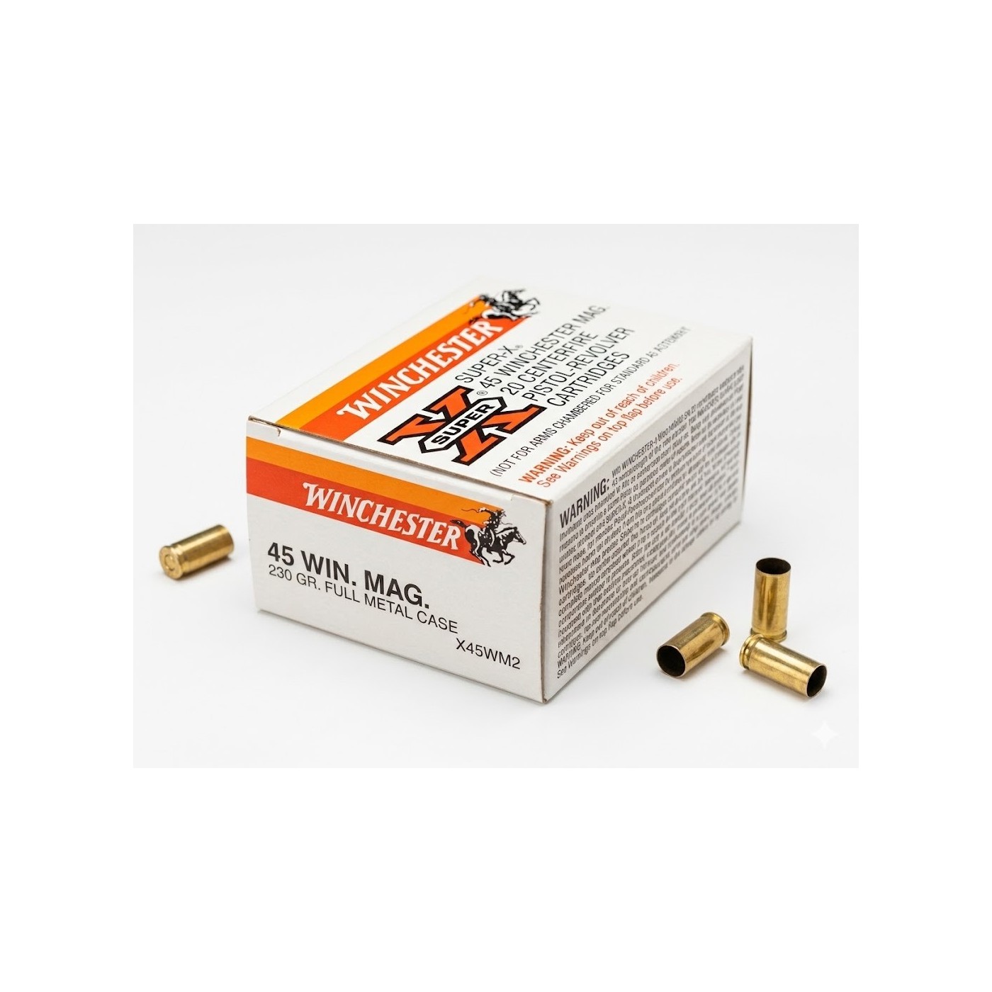 Winchester 45 Win. Mag. 230 gr Full Metal Case