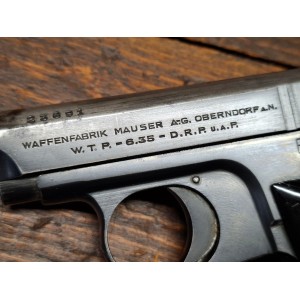 Mauser W.T.P. (Westentaschenpistole) II° variante  in 6,35