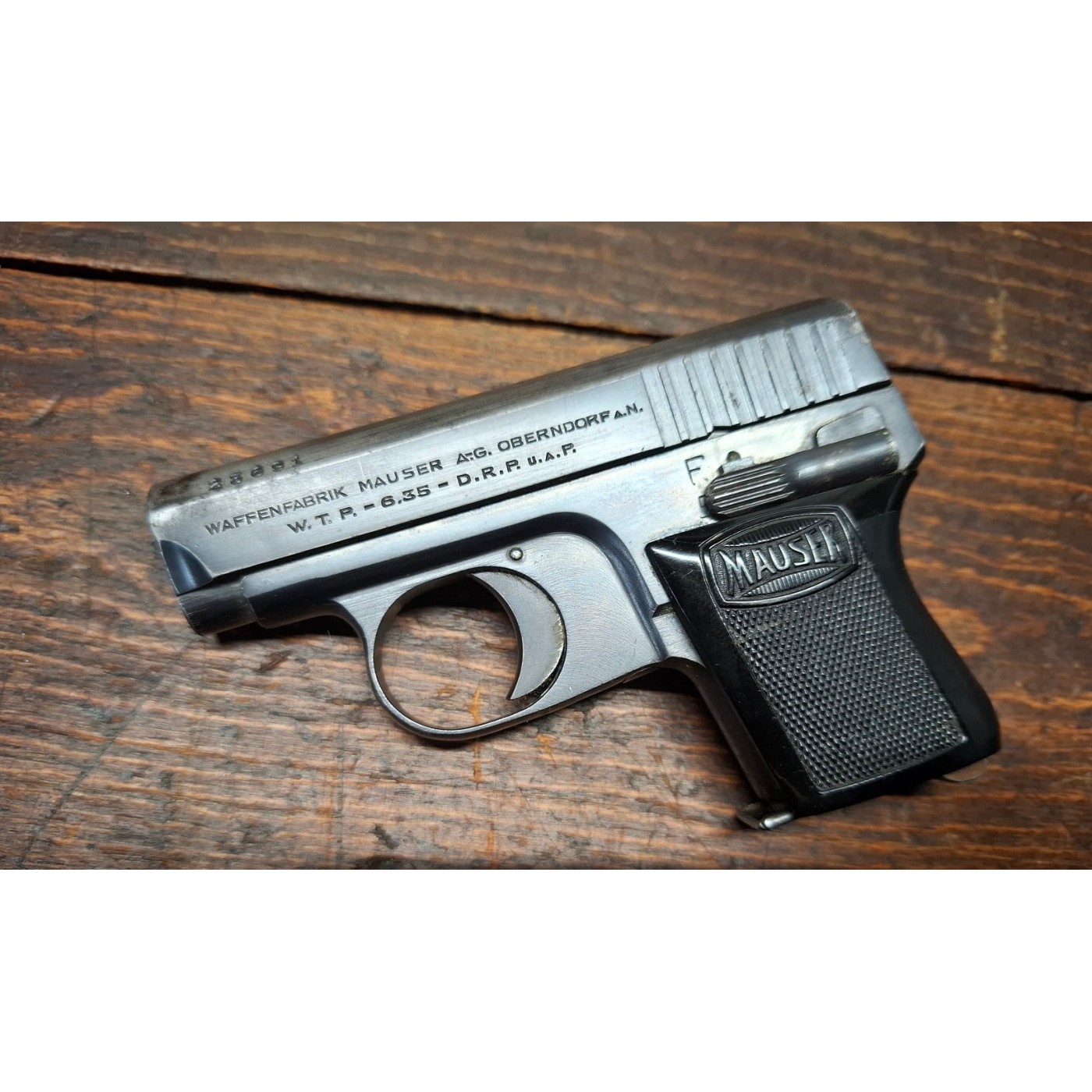 Mauser W.T.P. (Westentaschenpistole) II° variante  in 6,35