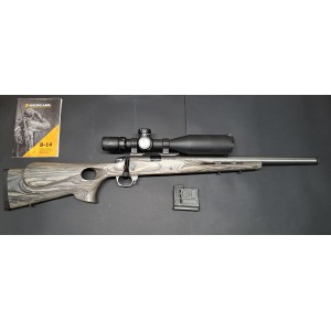Bergara B14R Thumbhole Grey Steel calibro 22LR - calciatura da mancino