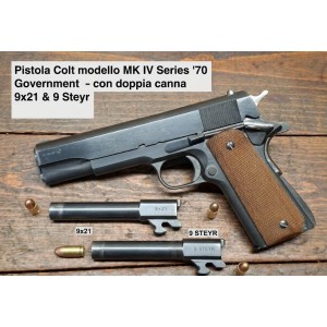 Colt MK IV Series '70 Government - 9x21 + 9 Steyr
