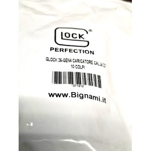 GLOCK 26 calibro 9x21 - Leggera & Compatta