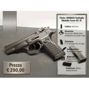 Tanfoglio Force 921 R - 9x21