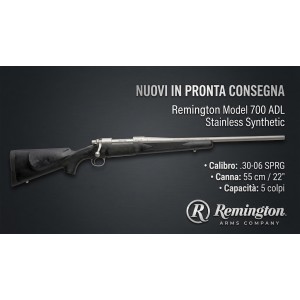 Remington 700  Stainless Synthetic - 30.06 Spri
