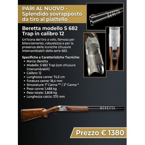 » Beretta S 682 TRAP 12