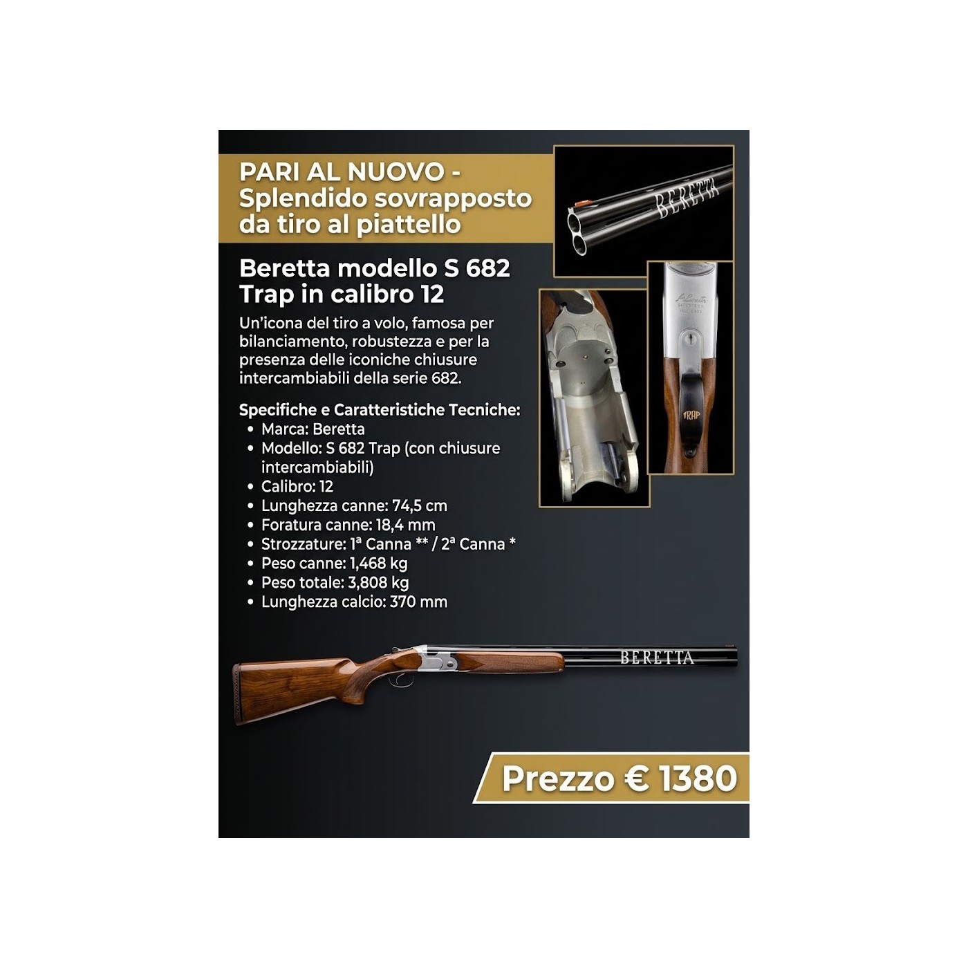 » Beretta S 682 TRAP 12