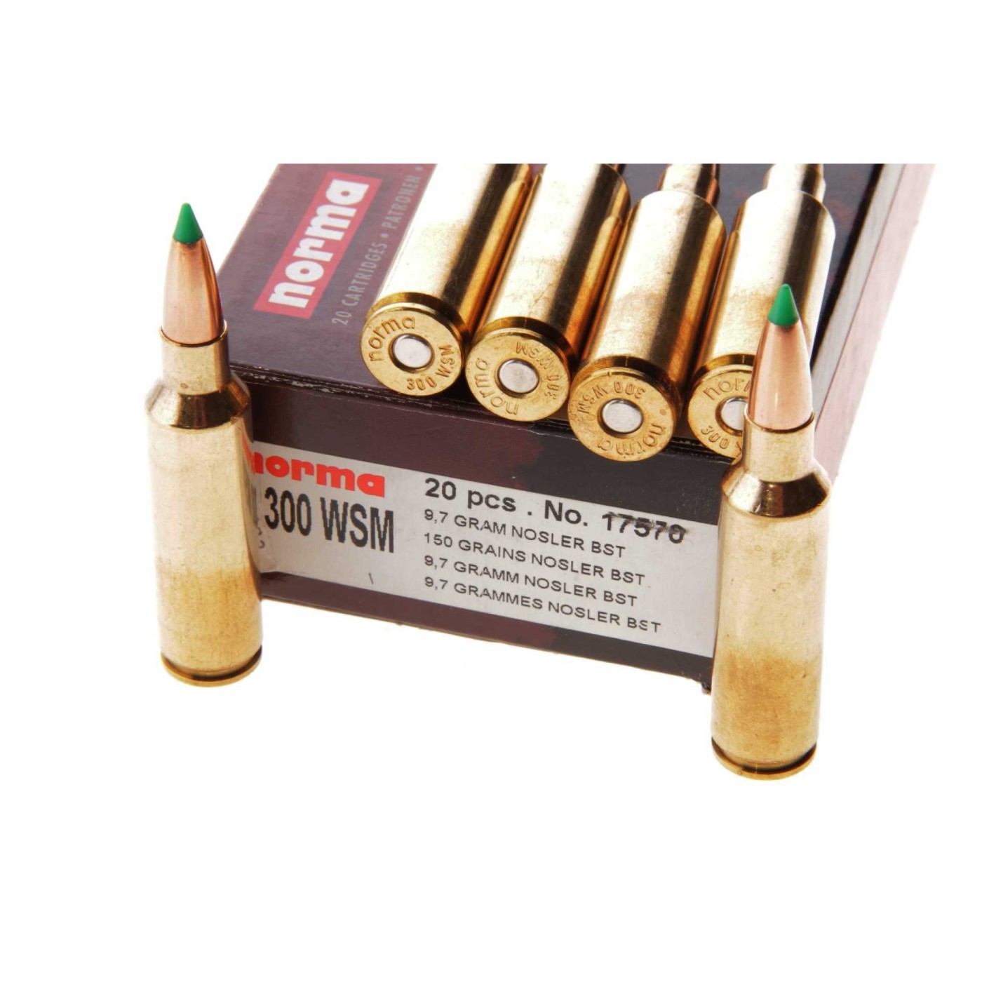 NORMA 300 WSM - 150 gr NOSLER BST