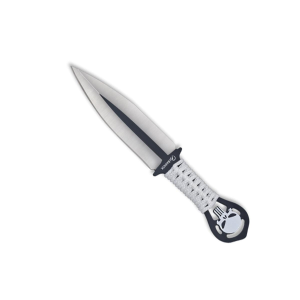 Set coltelli da lancio teschio 9,5 cm 3 pz.