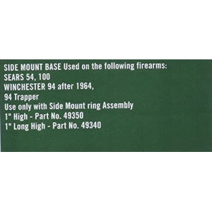 WEAVER Base WEAVER TOP 3B - 08412