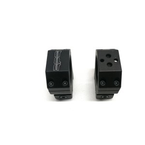 RPRings MCS con bolla di collimazione e slitta Mini Rail 30 H 37