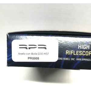 RPRings MCS con bolla di collimazione e slitta Mini Rail 30 H 37
