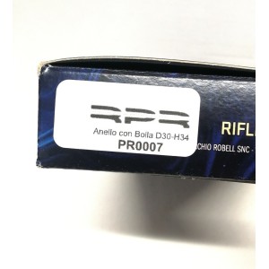 RPRings Anelli con bolla di collimazione e slitta Mini Rail 30 H 34