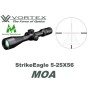 Vortex Strike Eagle MOA 5-25x56 FFP Tubo 34mm