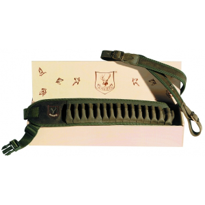 Riserva Cartuccera in pelle e cordura da 32 celle calibro 20