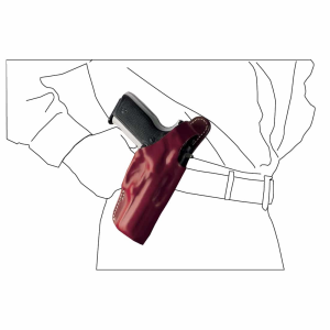 Fondina in cuoio Sig Sauer P226 / P 220 color nero