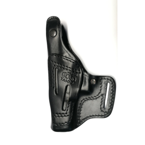 Fondina Mancina in cuoio Glock 19 - 23 - 25 color nero