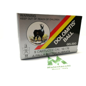 Dolomits' Ball Cal. 12/70 Palla Sottocalibrata