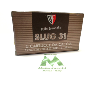 FIOCCHI CAL.12 PALLA BRENNEKE 31 GR