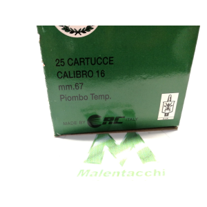 RC 16  Cal. 16/70 - 28 g - Piombo n° 10