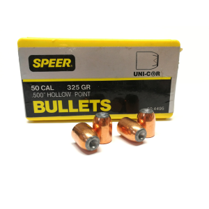 Speer Cal. 50 Hollow Point da 325 GR. - 500"