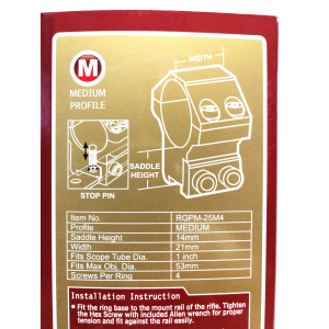 UTG 1" ALTI ATTACCO DIANA 11mm