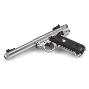 Ruger MARK IV Target canna filettata da 5.5" SS in Cal. 22lr
