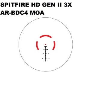 VORTEX SPITFIRE HD GEN II 3X AR-BDC4 MOA