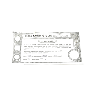 monocanna Giulio Caem modello in calibro 24