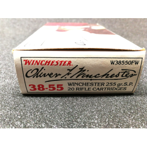 38-55 Oliver Winchester 255 gr. SP - scatola commemorativa - 20 Pz. - MUNIZIONI