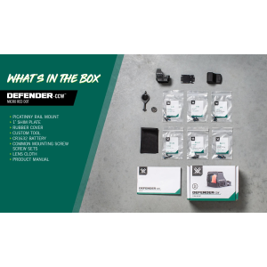 Vortex Defender-CCW Red Dot 3MOA