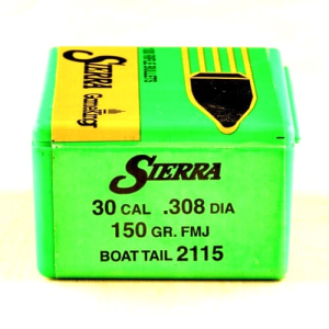 Sierra GAMEKING 30 Cal. 308 da 150 gr Boat Tail FMJ - 2115