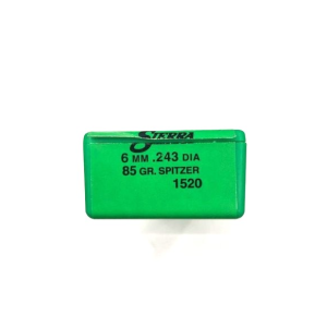 Sierra 6mm Cal. 243 da 85 gr SPITZER  - 1520 -