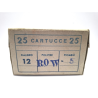 25 CARTUCCE CAL. 12 ANNI 60