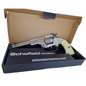 Revolver Schofield 6" Silver Cal. 4,5