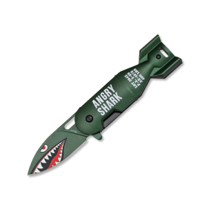 Coltello tascabile Angry Shark