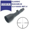 ZEISS CLASSIC DIAVARI-M 2.5-10X50 RET.4