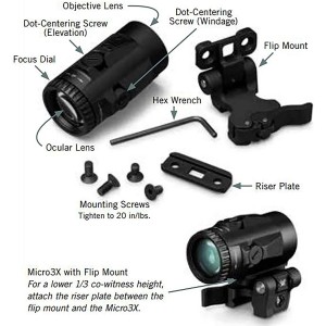 Vortex Micro 3X Magnifier