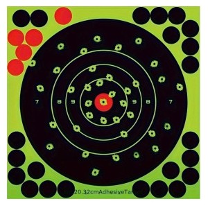 Bersagli reattivi 10 fogli  / 28 adesivi di riparazione per foglio