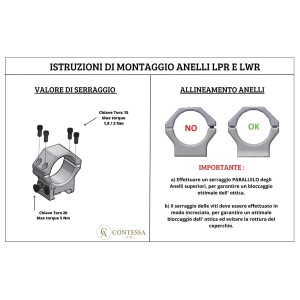 Anelli Contessa ø 34 mm H 8mm