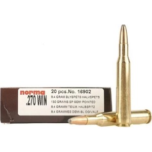 Norma Cal. 270 Win 130 gr Soft Point