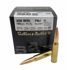 SELLIER & BELLOT 308W da 180 gr FMJ