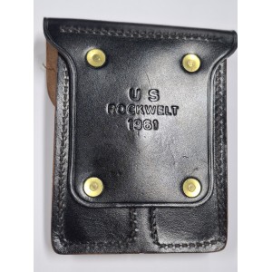 U.S. Rockwelt 1961 porta caricatore in cuoio